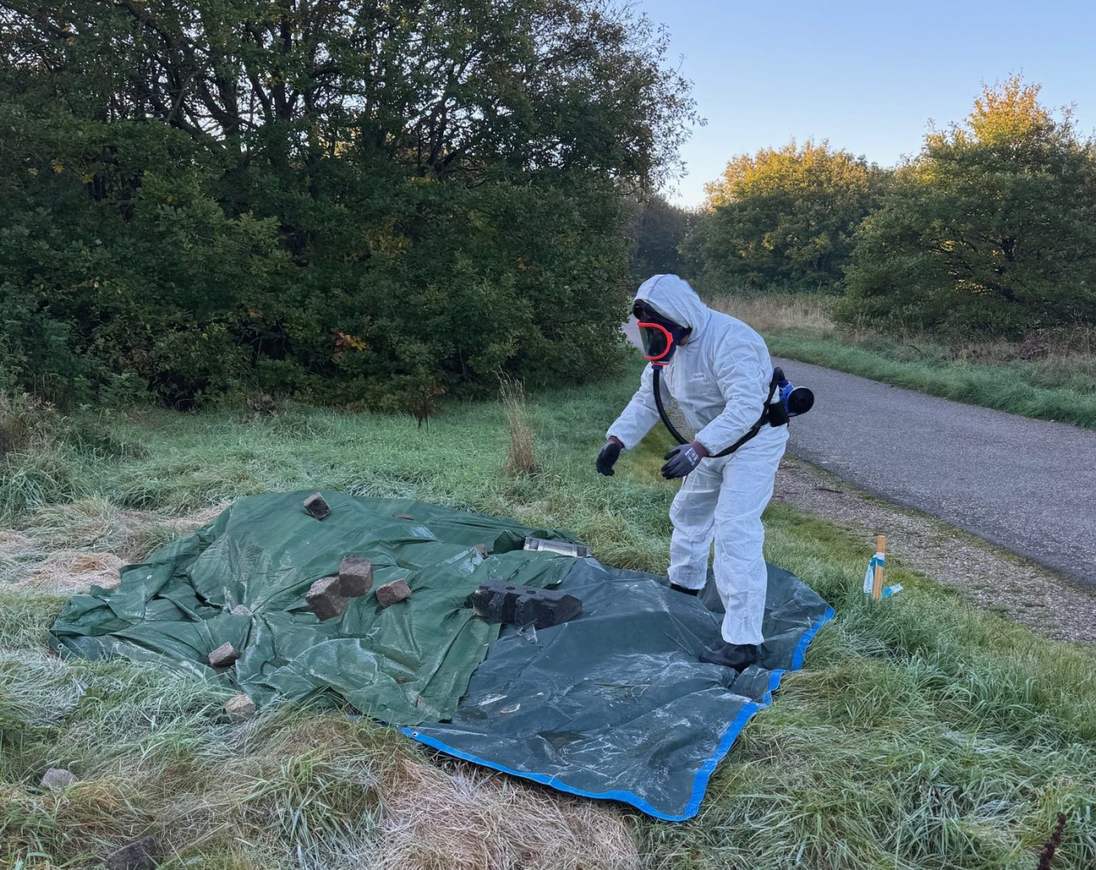 sikkerhedsudstyr til asbestsanering